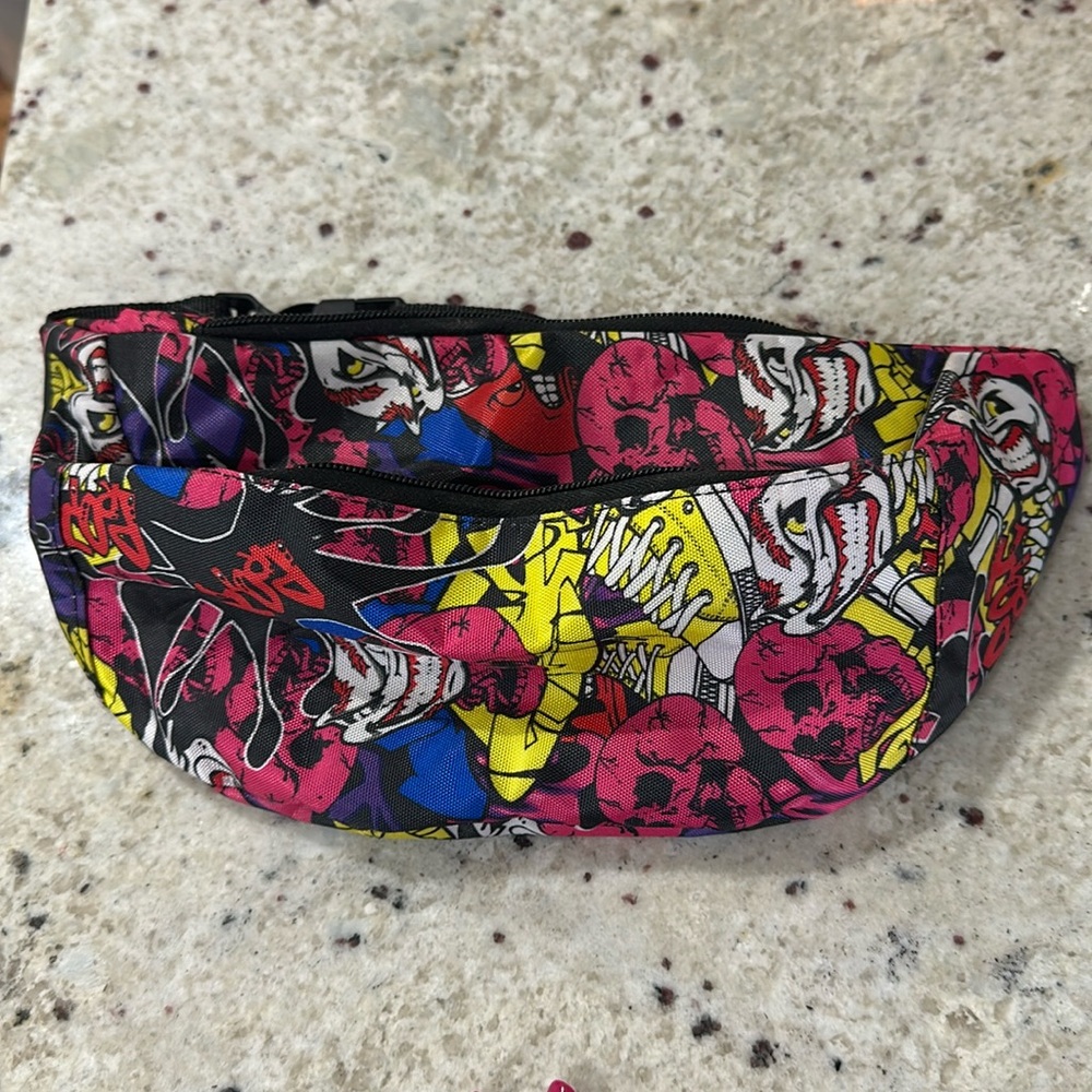 5 for $40. Bundle & Save! 90’s themed two pocket fanny pack